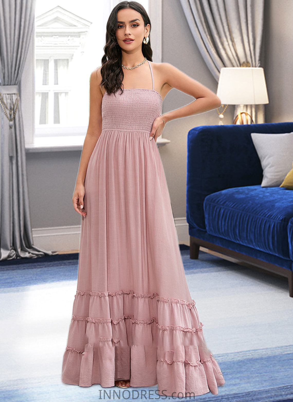 Kimberly A-LineSquareNecklineFloor-LengthBridesmaidDress#273611 DPP0013300