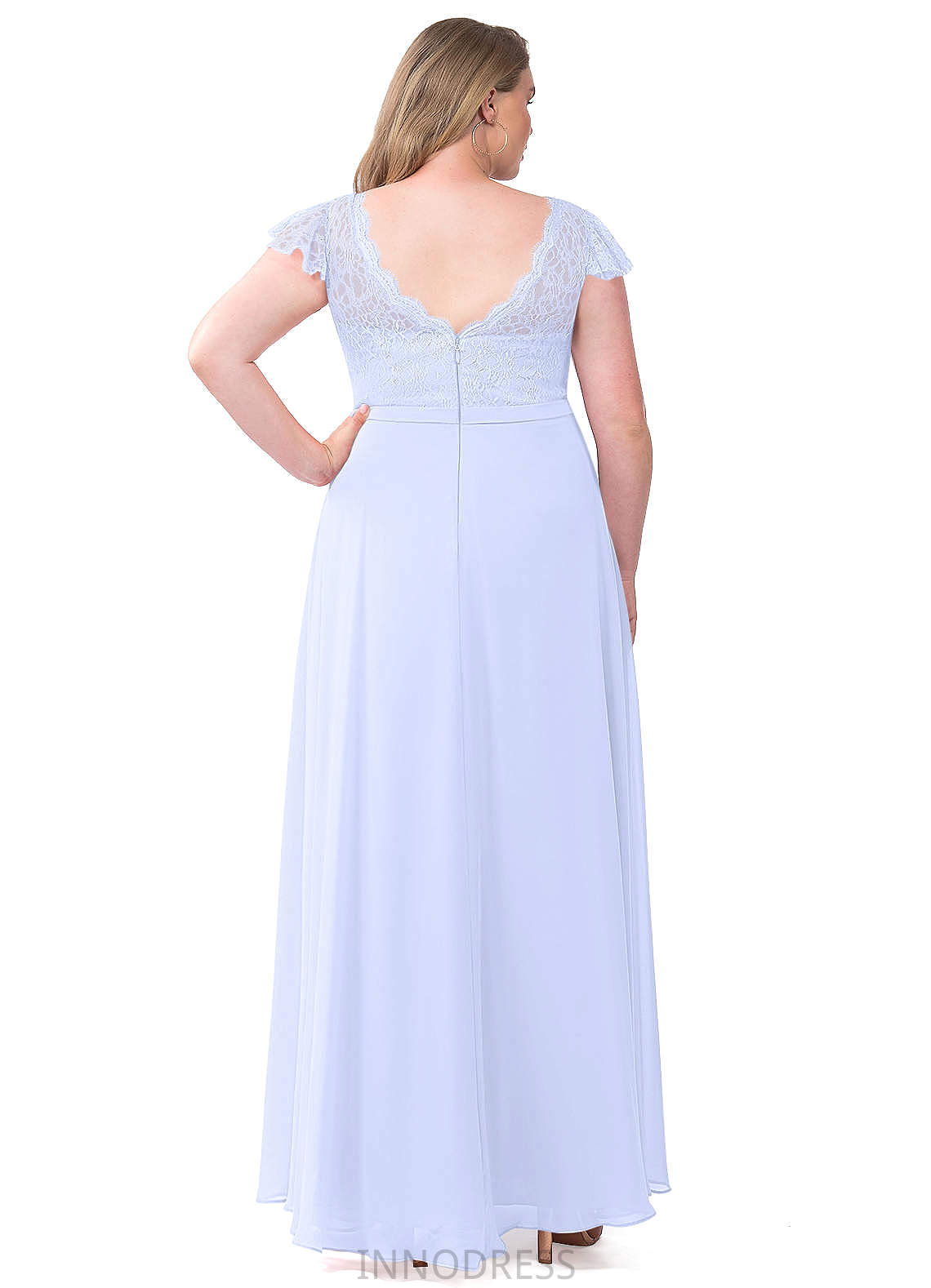 Emerson Sleeveless Floor Length Scoop A-Line/Princess Natural Waist Bridesmaid Dresses