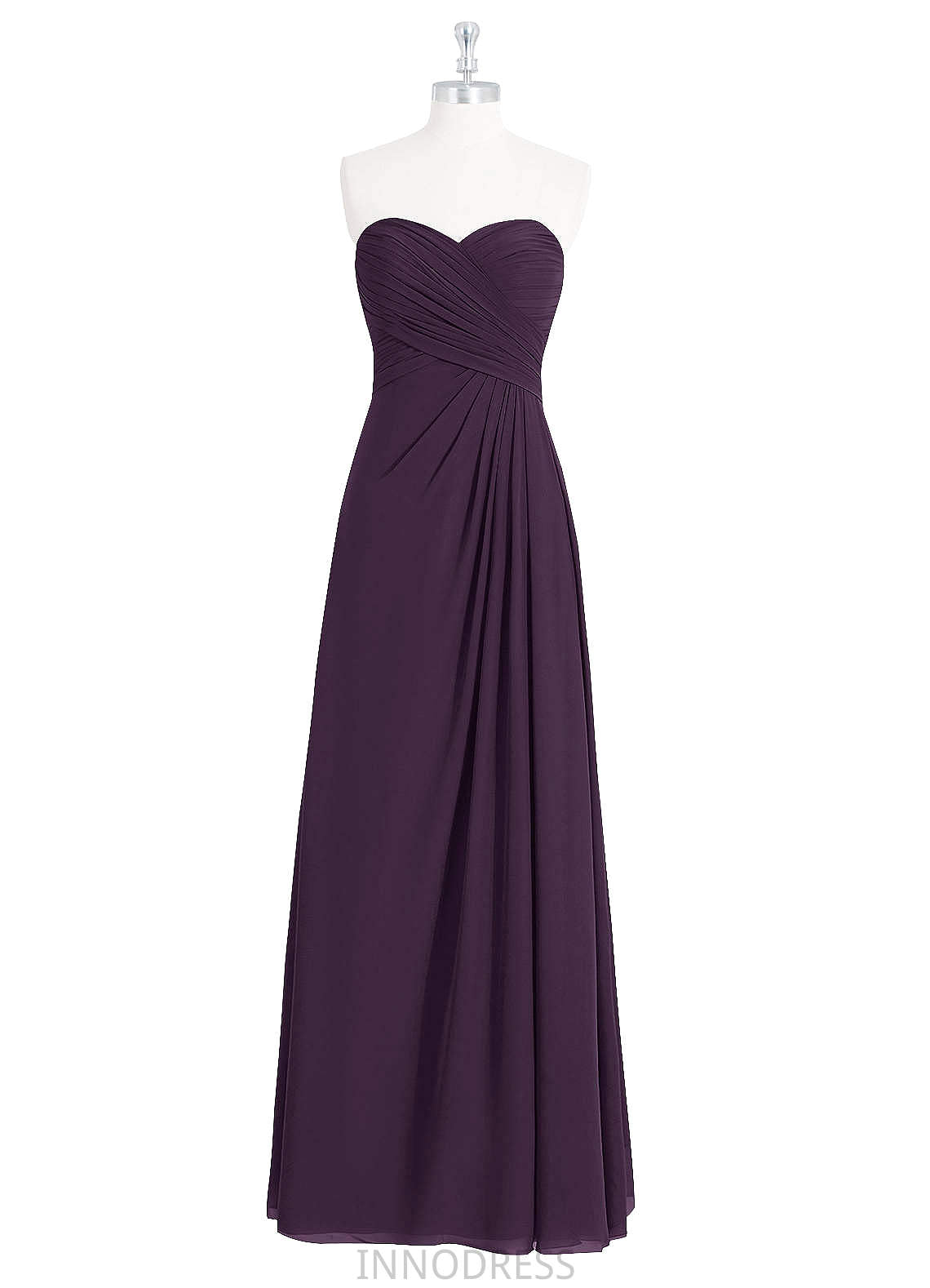 Susan Straps Sheath/Column Floor Length Sleeveless Bridesmaid Dresses