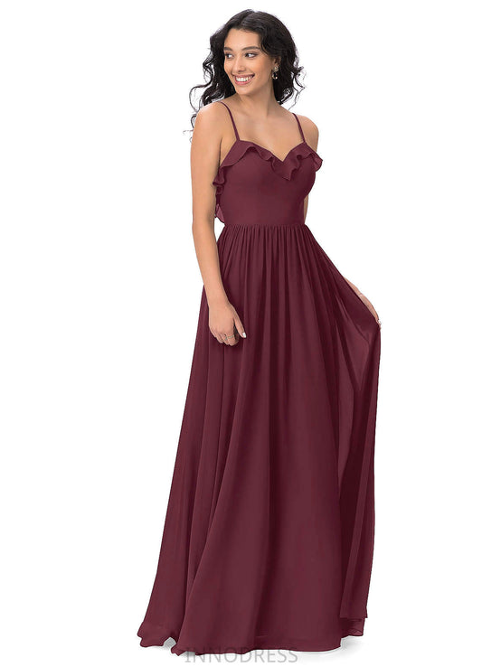 Taryn Sweetheart A-Line/Princess Natural Waist Floor Length Sleeveless Bridesmaid Dresses