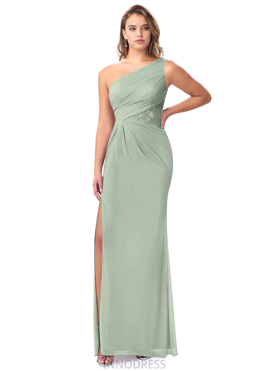 Margery Sleeveless Floor Length A-Line/Princess Sweetheart Natural Waist Bridesmaid Dresses