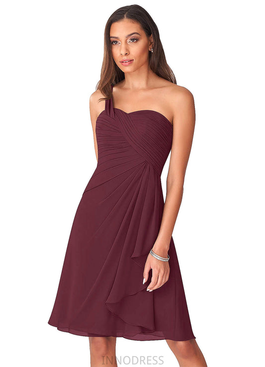 Janey Floor Length Natural Waist A-Line/Princess Halter Sleeveless Bridesmaid Dresses