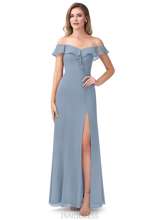 Amy Sleeveless Spandex Sweep-Brush Train Trumpet/Mermaid Natural Waist Spaghetti Staps Bridesmaid Dresses