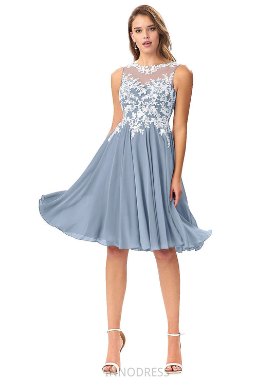 Skyla Spaghetti Staps A-Line/Princess Natural Waist Sleeveless Floor Length Bridesmaid Dresses