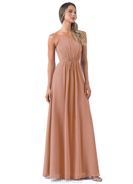 Abigayle V-Neck A-Line/Princess High Low Sleeveless Empire Waist Bridesmaid Dresses