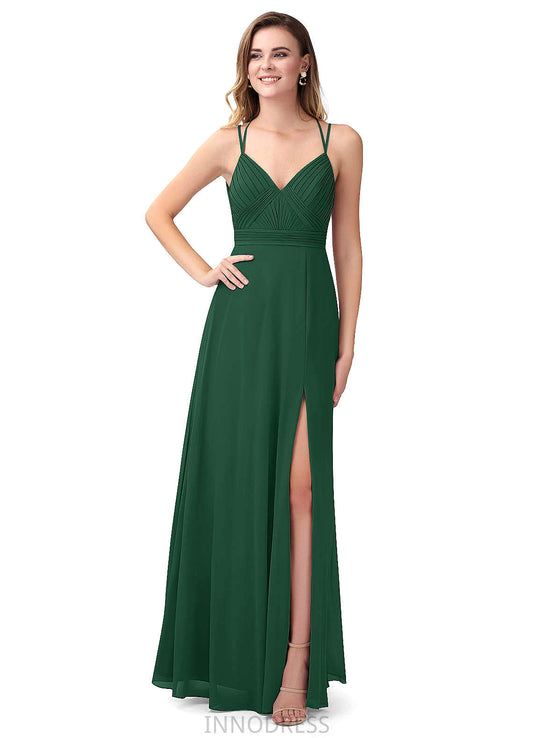 Jode Sequins Trumpet/Mermaid Floor Length Scoop Natural Waist Sleeveless Bridesmaid Dresses