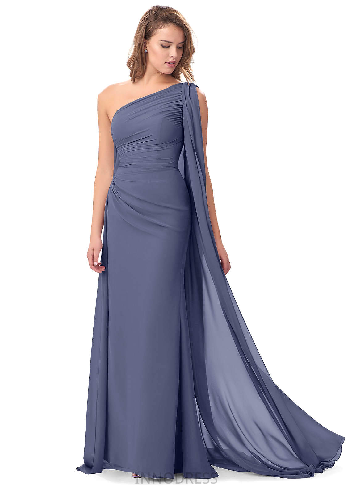 Brittany A-Line/Princess Sleeveless Knee Length Straps Natural Waist Bridesmaid Dresses