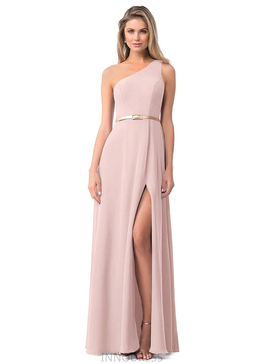 Eve Floor Length Sleeveless Natural Waist A-Line/Princess V-Neck Bridesmaid Dresses