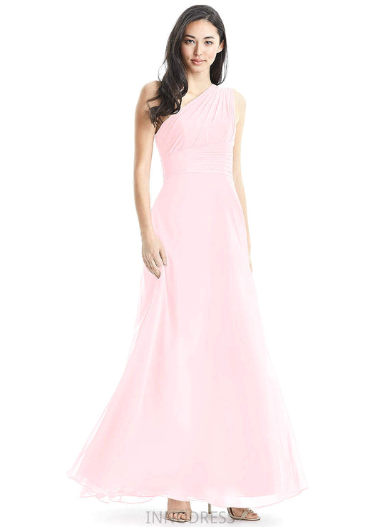 Arabella A-Line/Princess Spaghetti Staps Floor Length Sleeveless Natural Waist Bridesmaid Dresses