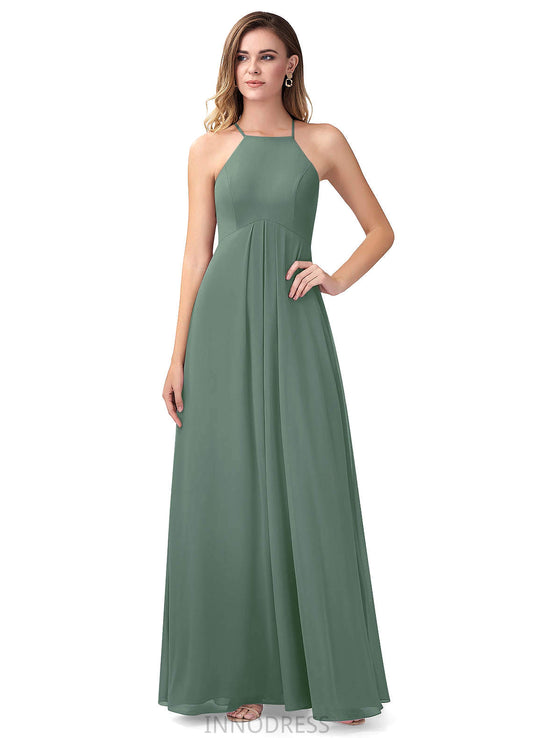 Jennifer A-Line/Princess Knee Length Sleeveless One Shoulder Natural Waist Bridesmaid Dresses