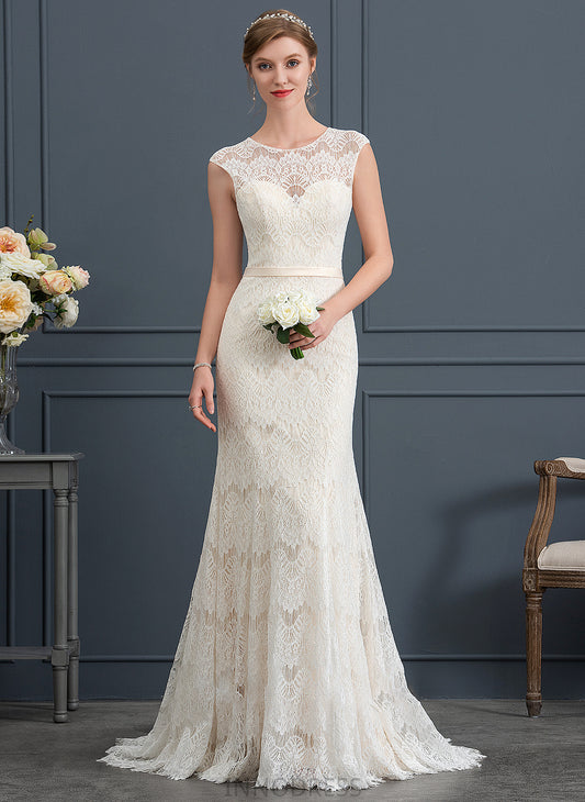 Neck Wedding Dresses Dress Scoop Skye Trumpet/Mermaid Sweep Lace Train Wedding