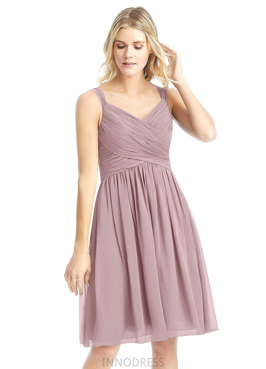 Princess A-Line/Princess Floor Length Natural Waist Sleeveless Scoop Bridesmaid Dresses