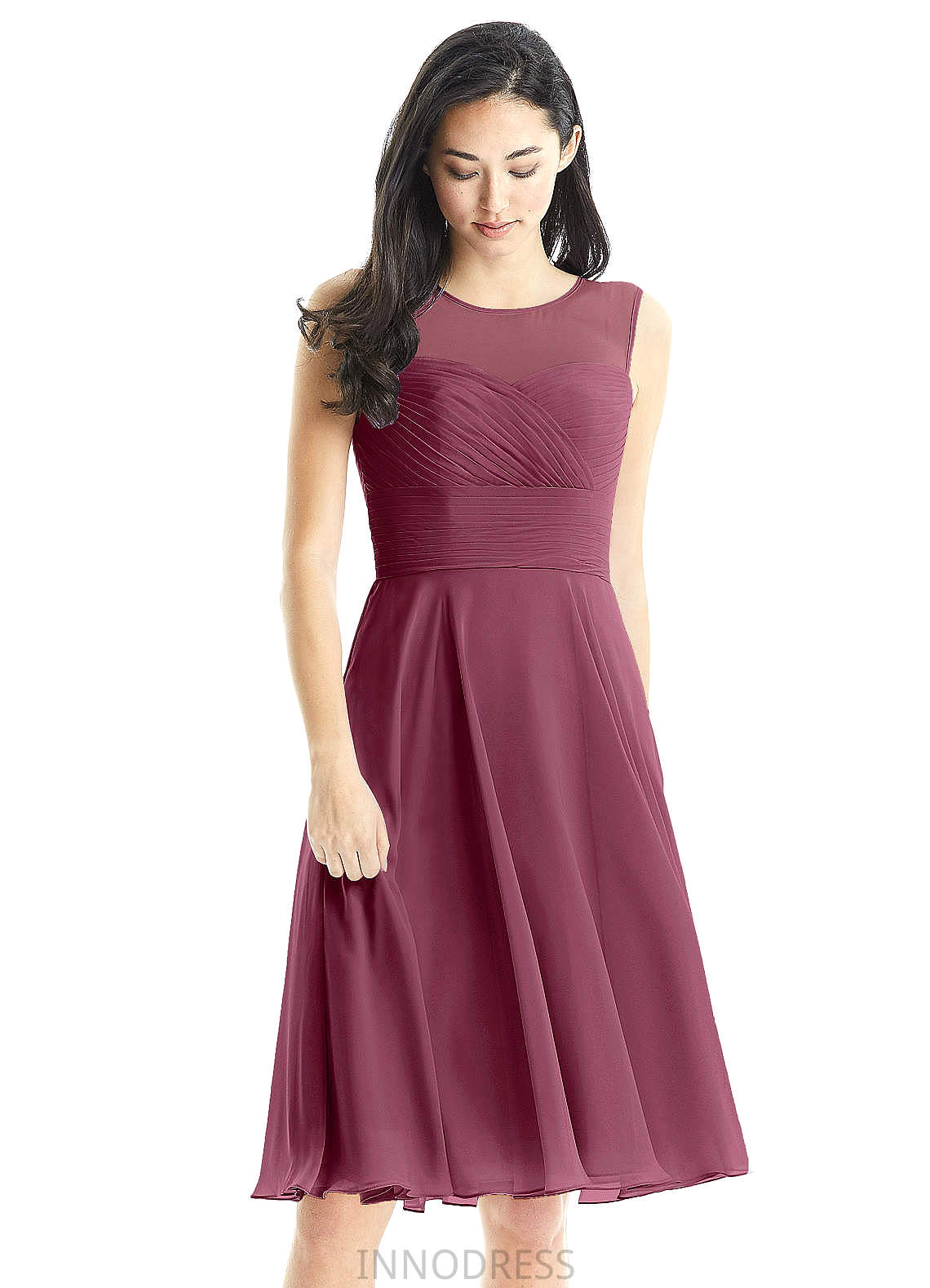 Gracelyn Floor Length Natural Waist Halter A-Line/Princess Sleeveless Bridesmaid Dresses