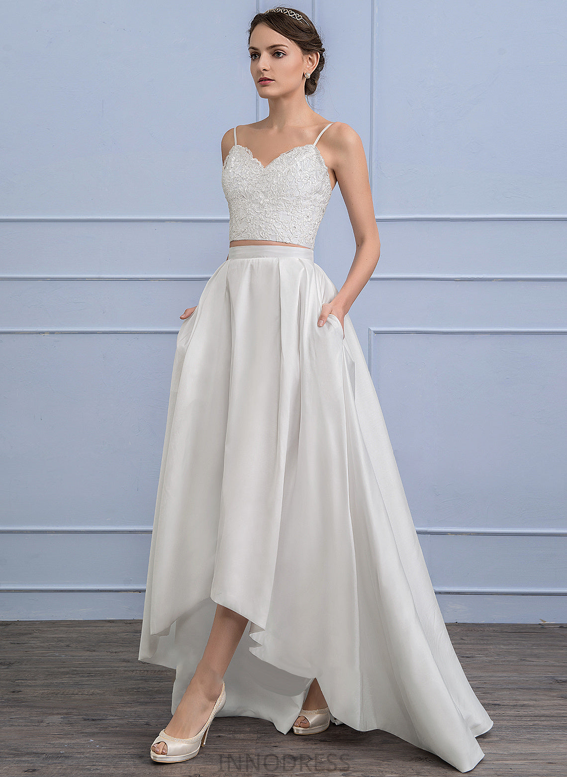 Asymmetrical Willow Skirt Separates Wedding Dresses Wedding Taffeta