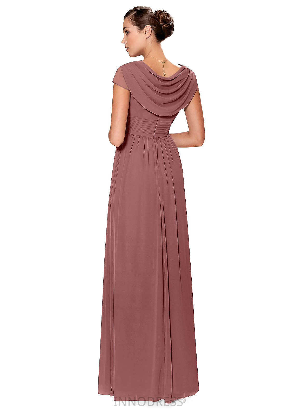 Rhoda Sweetheart Sleeveless A-Line/Princess Natural Waist Floor Length Bridesmaid Dresses