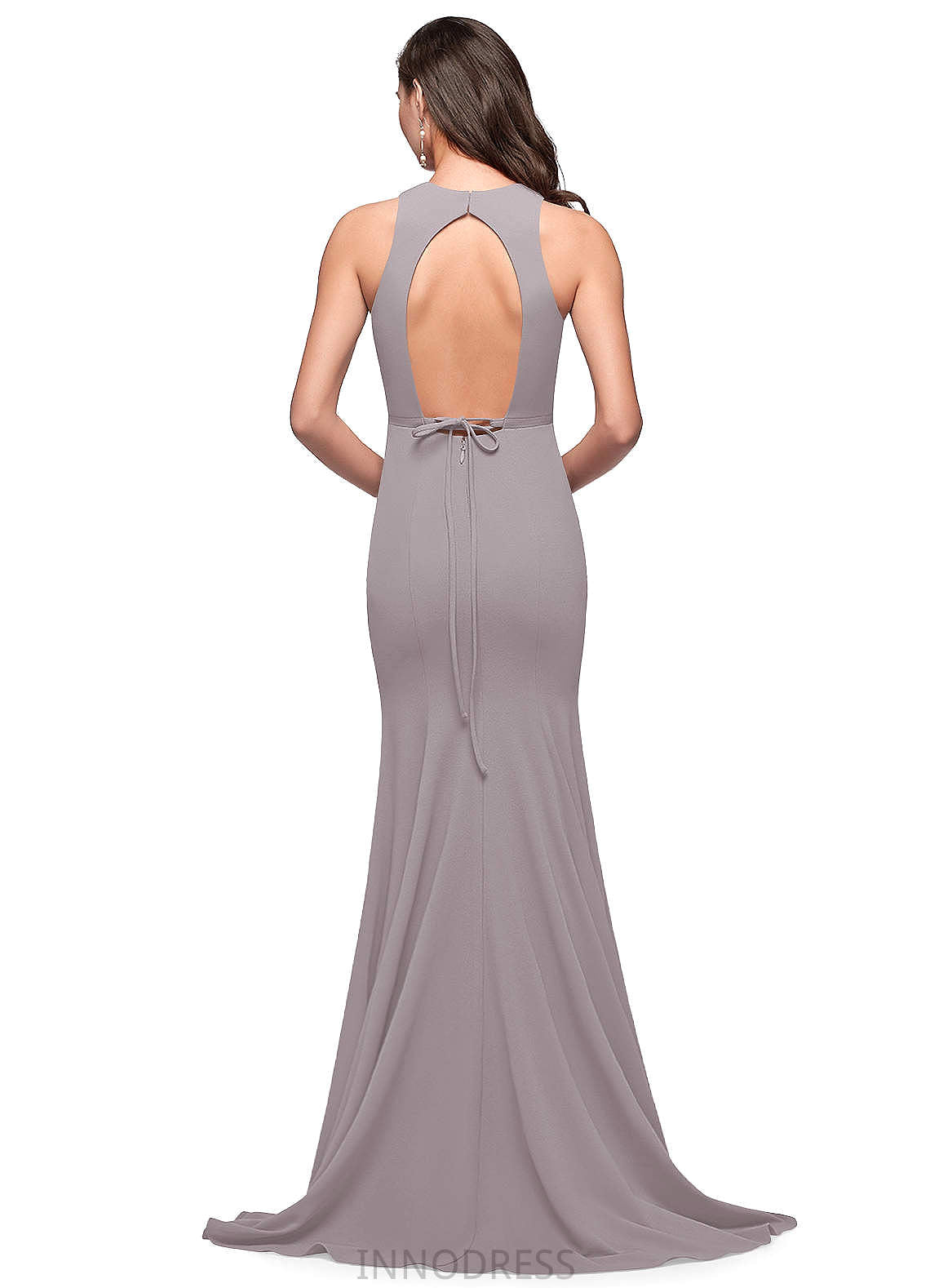 Kaydence Natural Waist Sleeveless Scoop A-Line/Princess Floor Length Bridesmaid Dresses