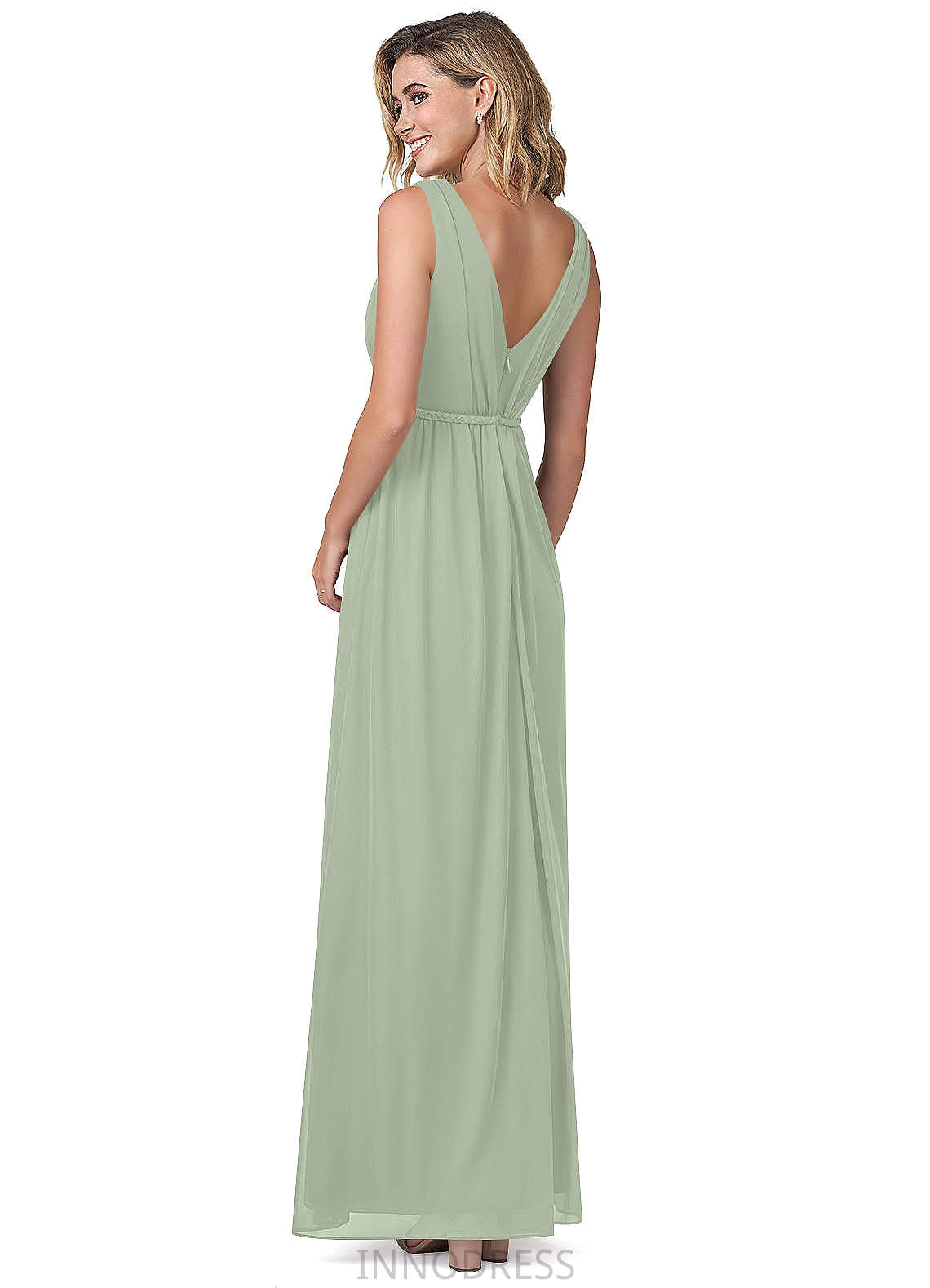 Kimberly Natural Waist Sleeveless Floor Length Sweetheart A-Line/Princess Bridesmaid Dresses