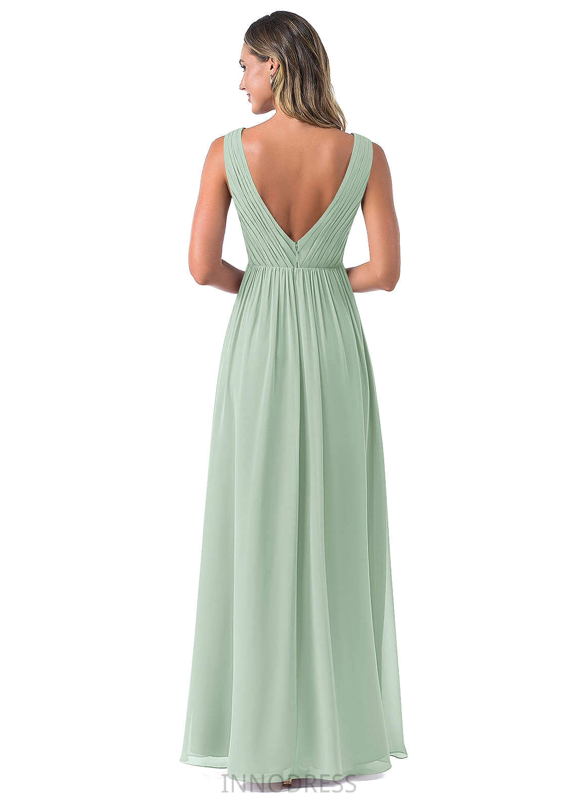 Marisol Sleeveless Floor Length Sweetheart A-Line/Princess Natural Waist Bridesmaid Dresses