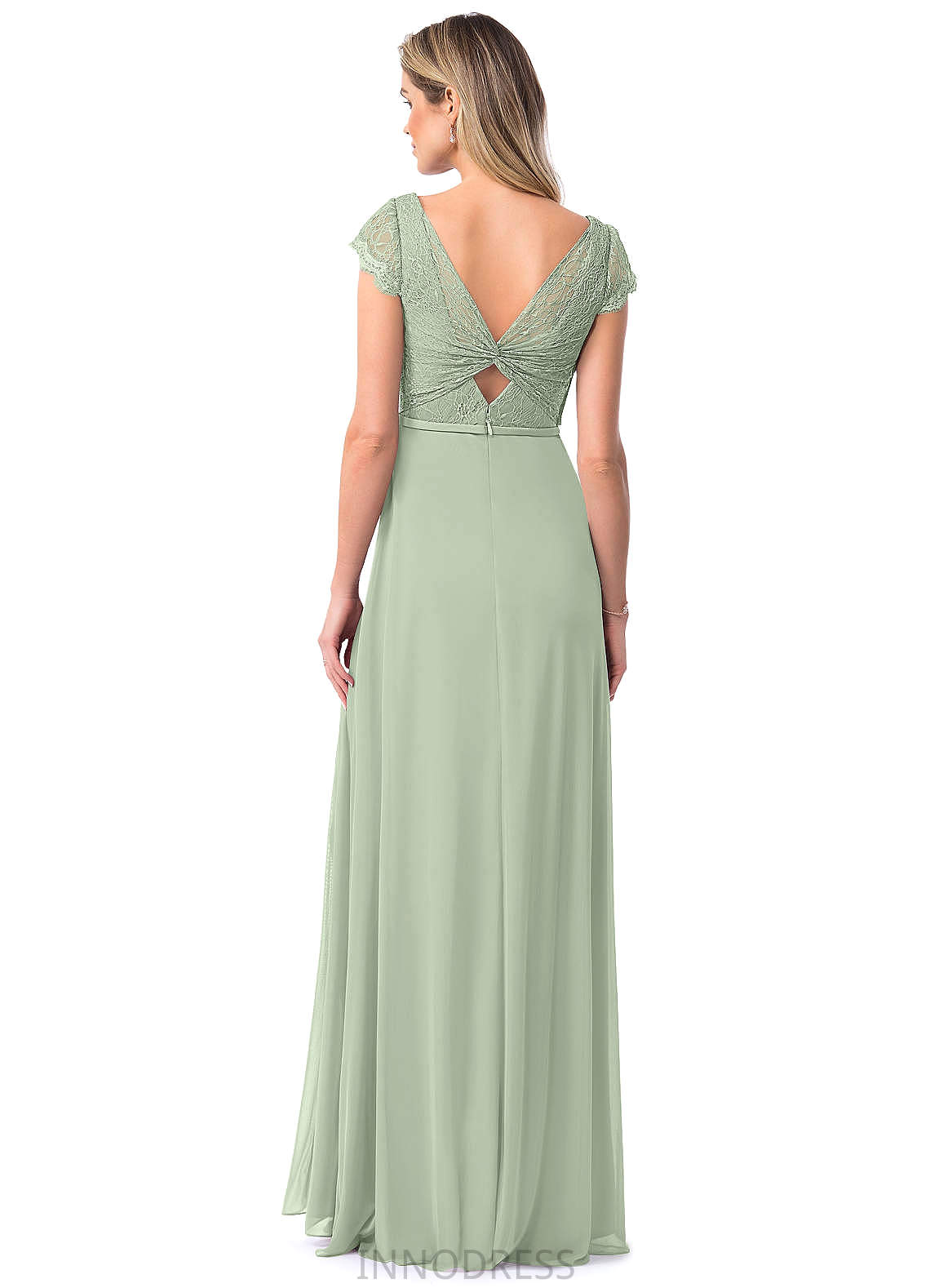 Aisha Natural Waist A-Line/Princess Sleeveless Floor Length One Shoulder Bridesmaid Dresses