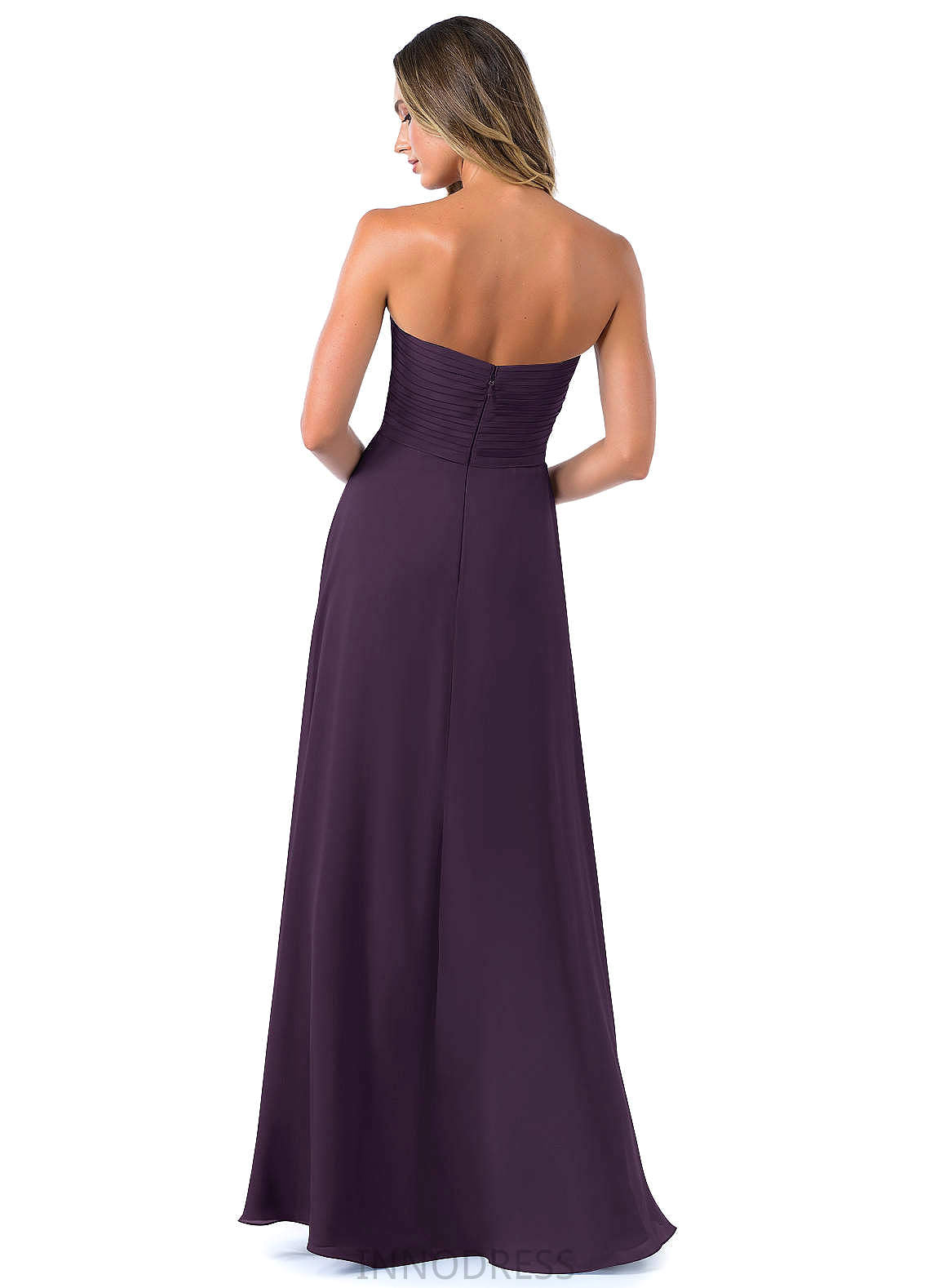 Susan Straps Sheath/Column Floor Length Sleeveless Bridesmaid Dresses