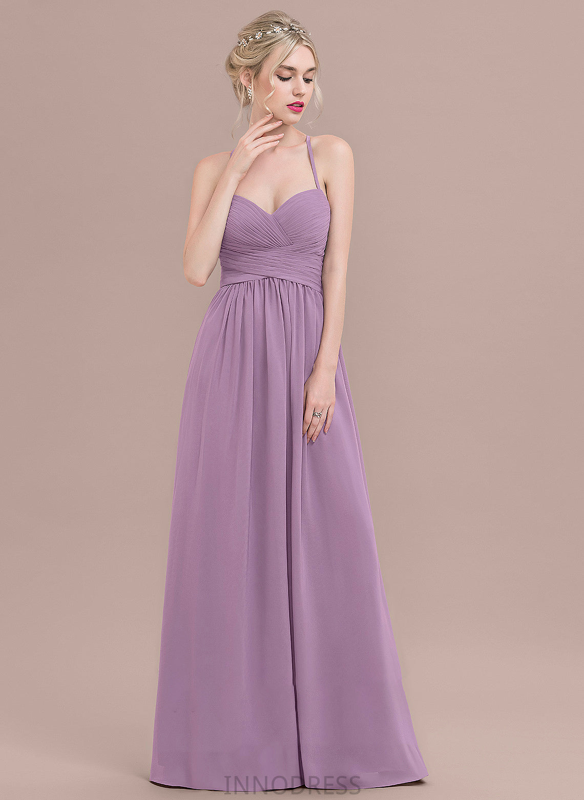 Prom Dresses Zara Chiffon A-Line With Sweetheart Floor-Length Ruffle