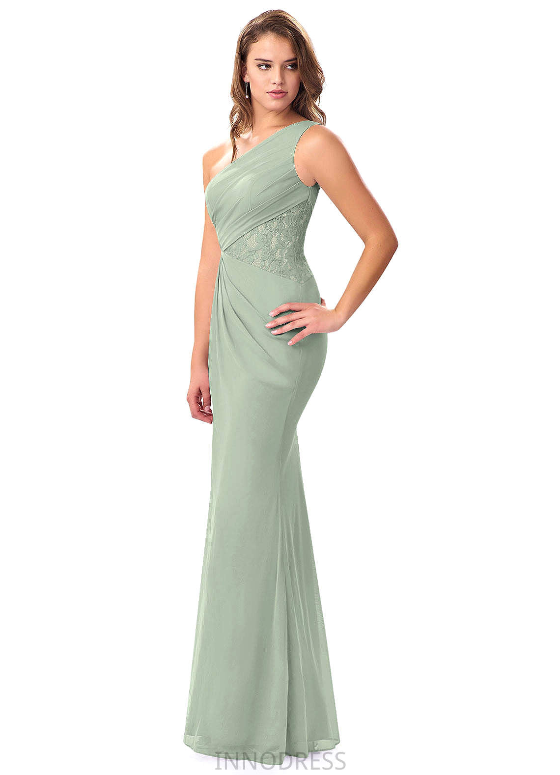 Margery Sleeveless Floor Length A-Line/Princess Sweetheart Natural Waist Bridesmaid Dresses