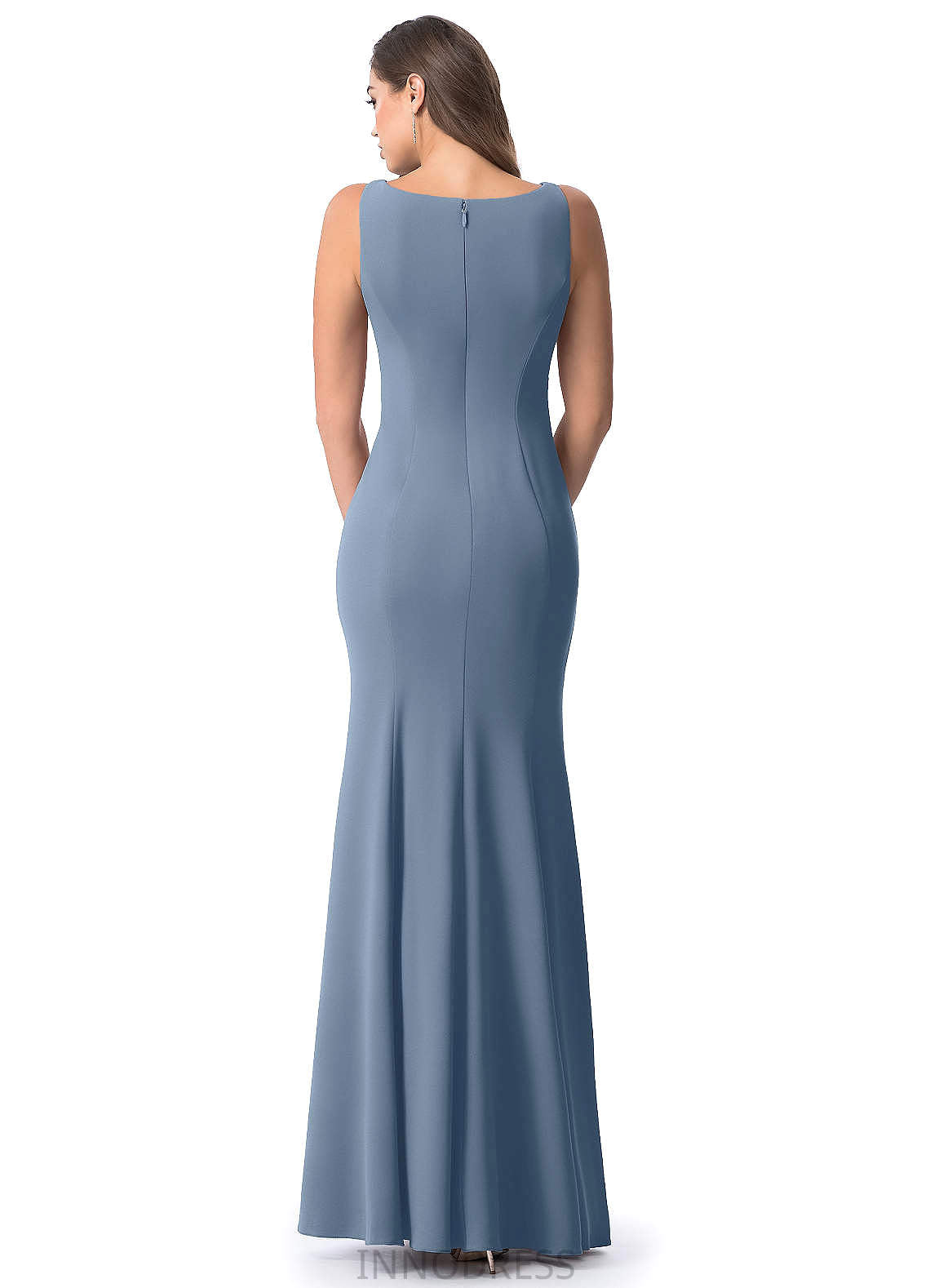 Brooklynn Sleeveless A-Line/Princess V-Neck Natural Waist Floor Length Bridesmaid Dresses