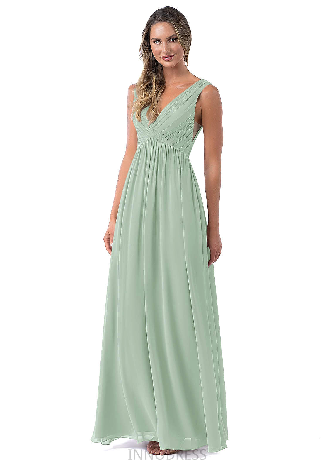 Marisol Sleeveless Floor Length Sweetheart A-Line/Princess Natural Waist Bridesmaid Dresses