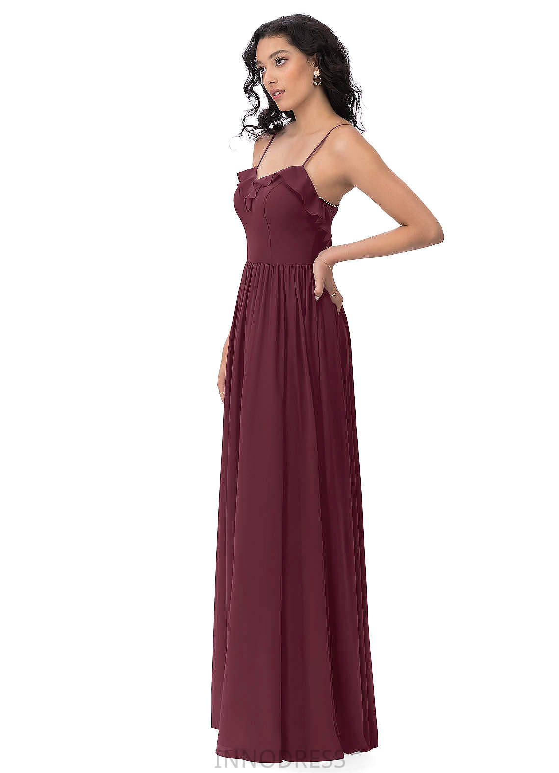 Taryn Sweetheart A-Line/Princess Natural Waist Floor Length Sleeveless Bridesmaid Dresses