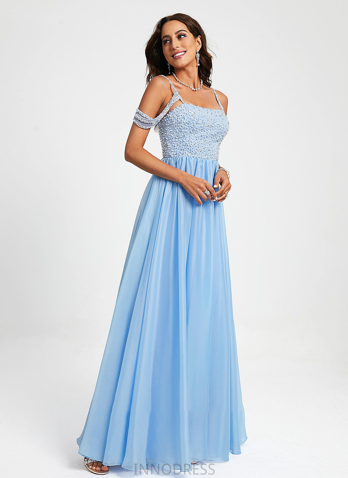 Organza Sweetheart With Ball-Gown/Princess Prom Dresses Floor-Length Alexia Beading Sequins