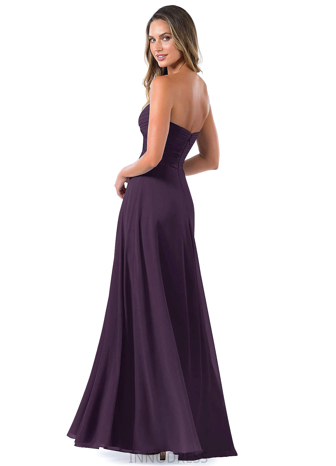 Susan Straps Sheath/Column Floor Length Sleeveless Bridesmaid Dresses