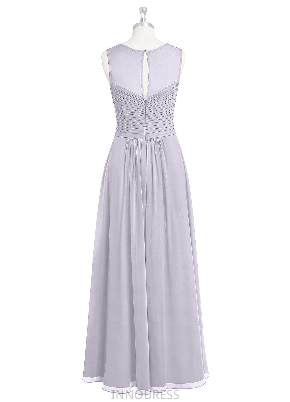 Kristina Sleeveless Floor Length Spaghetti Staps A-Line/Princess Natural Waist Bridesmaid Dresses