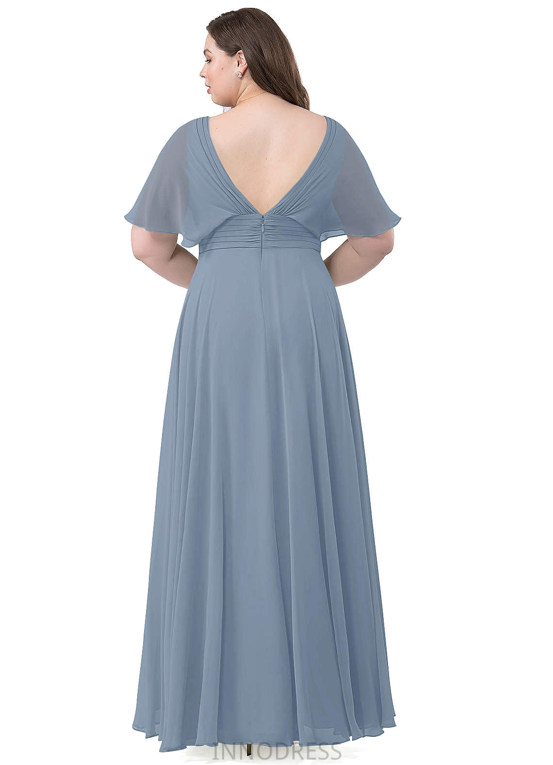 Miracle A-Line/Princess Floor Length Scoop Natural Waist Sleeveless Bridesmaid Dresses