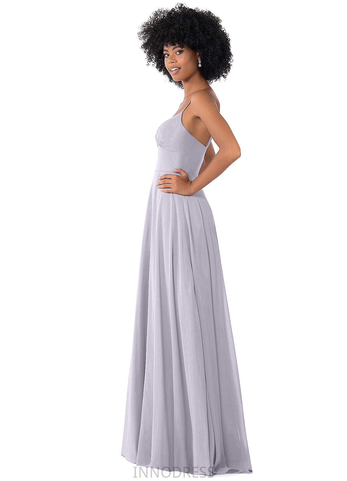 Helen Trumpet/Mermaid Floor Length Off The Shoulder Spandex Sleeveless Natural Waist Bridesmaid Dresses