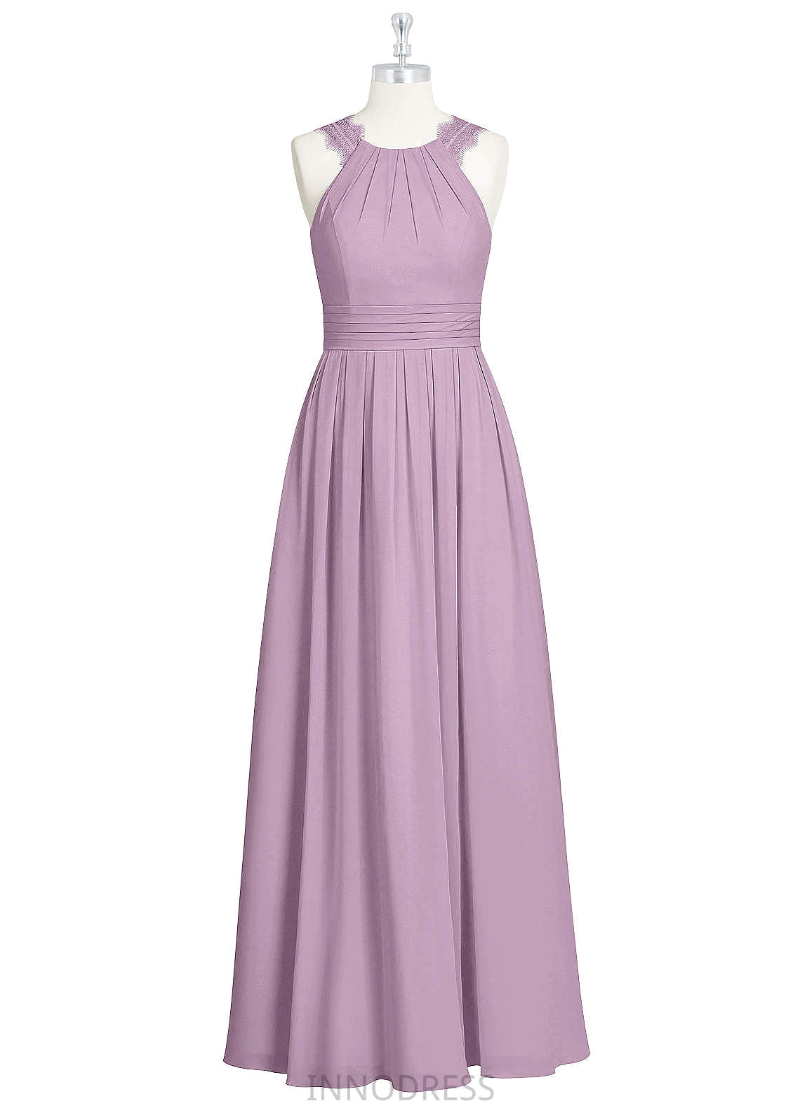 Lila A-Line/Princess Scoop Natural Waist Floor Length Tulle Half Sleeves Bridesmaid Dresses