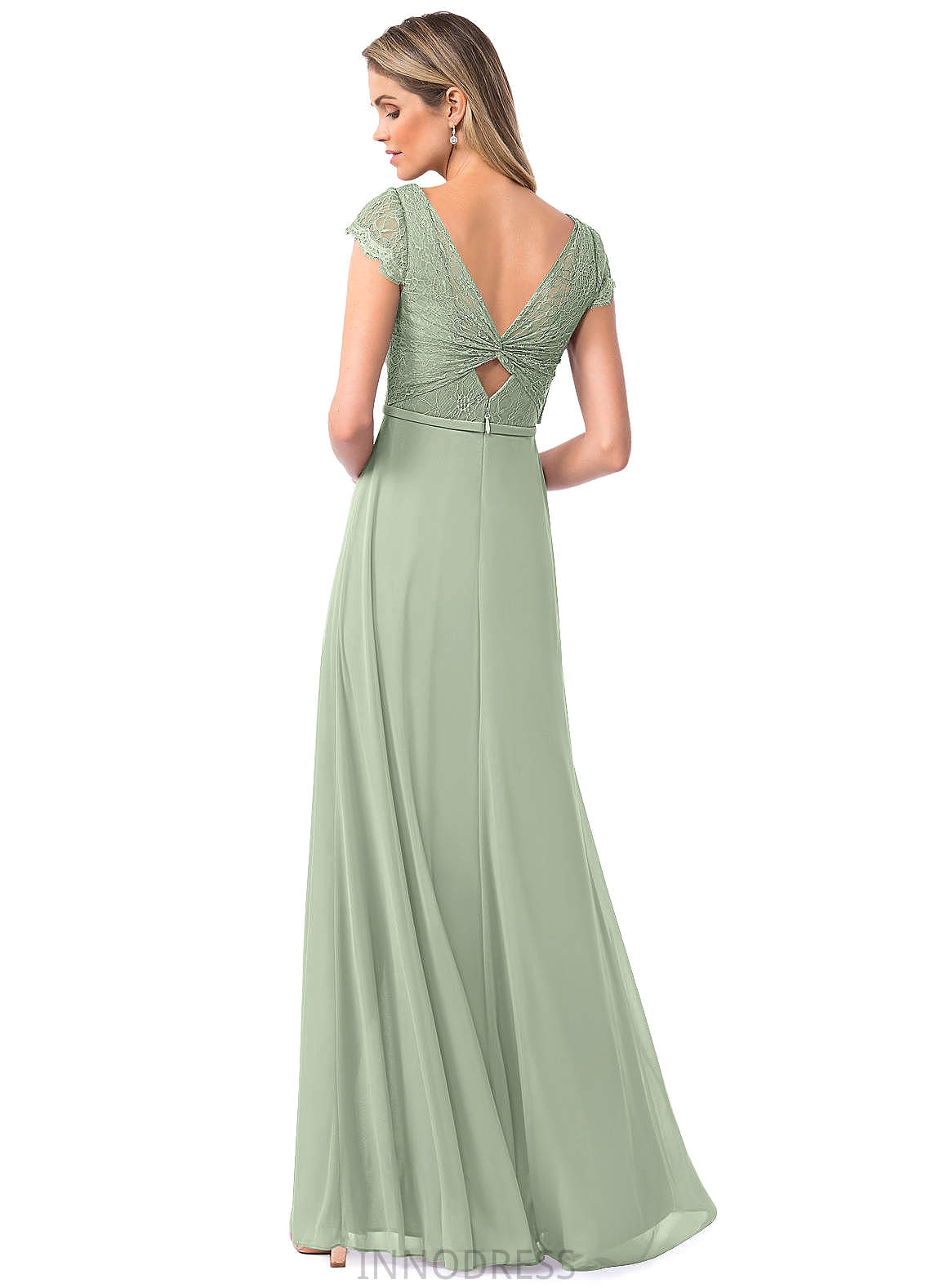 Aisha Natural Waist A-Line/Princess Sleeveless Floor Length One Shoulder Bridesmaid Dresses