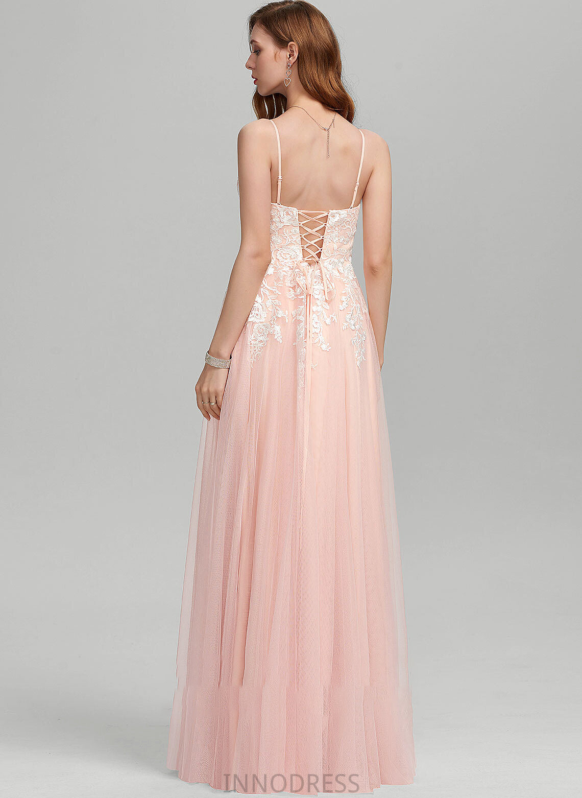 Sweetheart Tulle Floor-Length With Ball-Gown/Princess Cailyn Sequins Prom Dresses