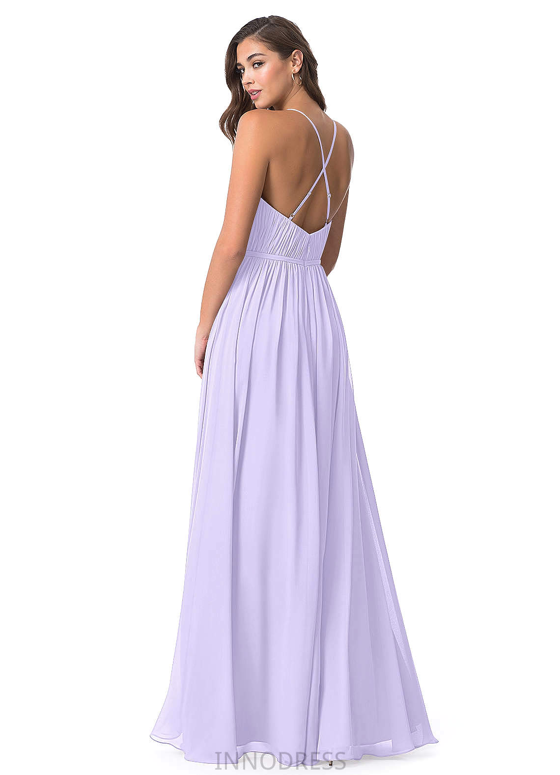 Athena Natural Waist Scoop Trumpet/Mermaid Sleeveless Velvet Floor Length Bridesmaid Dresses