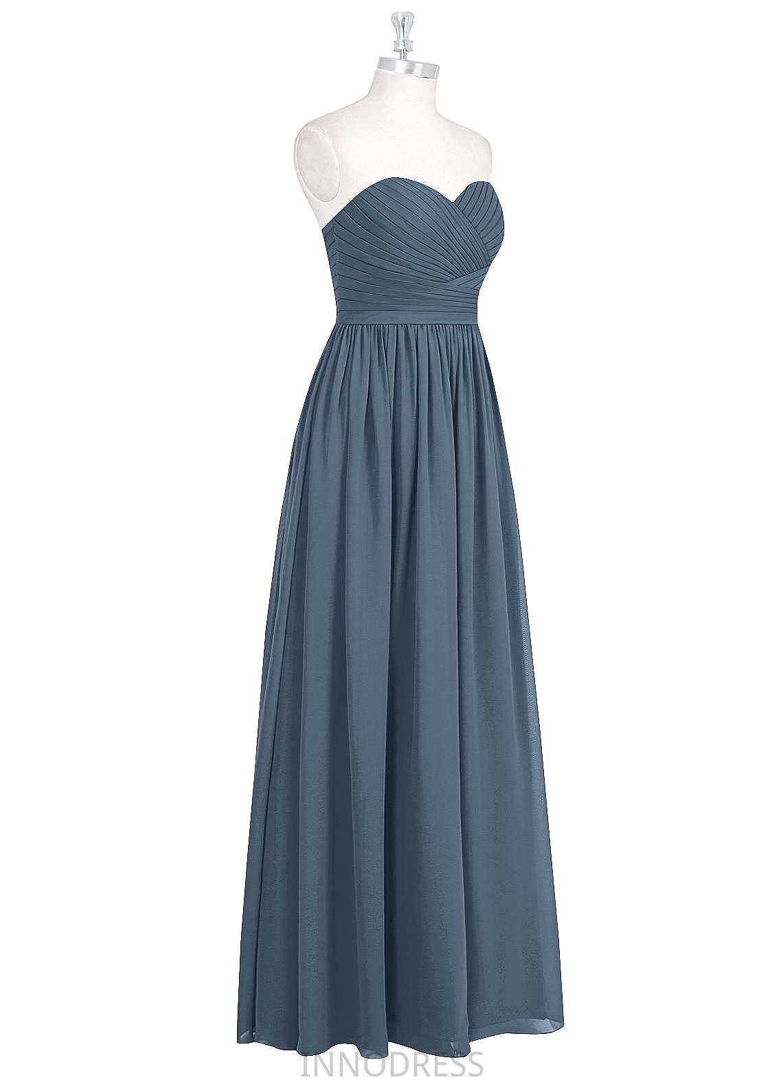 Yasmin Halter A-Line/Princess Sleeveless Floor Length Natural Waist Bridesmaid Dresses