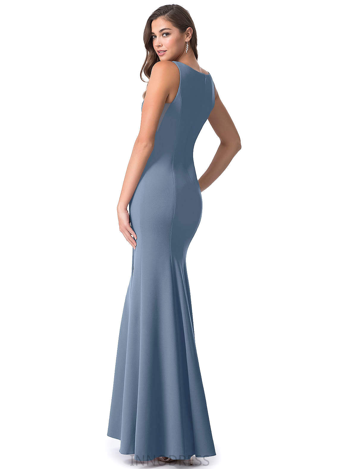 Brooklynn Sleeveless A-Line/Princess V-Neck Natural Waist Floor Length Bridesmaid Dresses