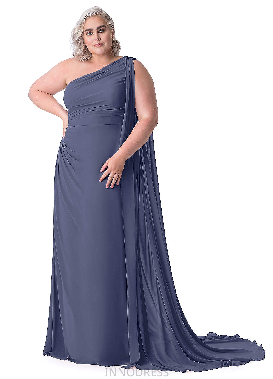 Brittany A-Line/Princess Sleeveless Knee Length Straps Natural Waist Bridesmaid Dresses