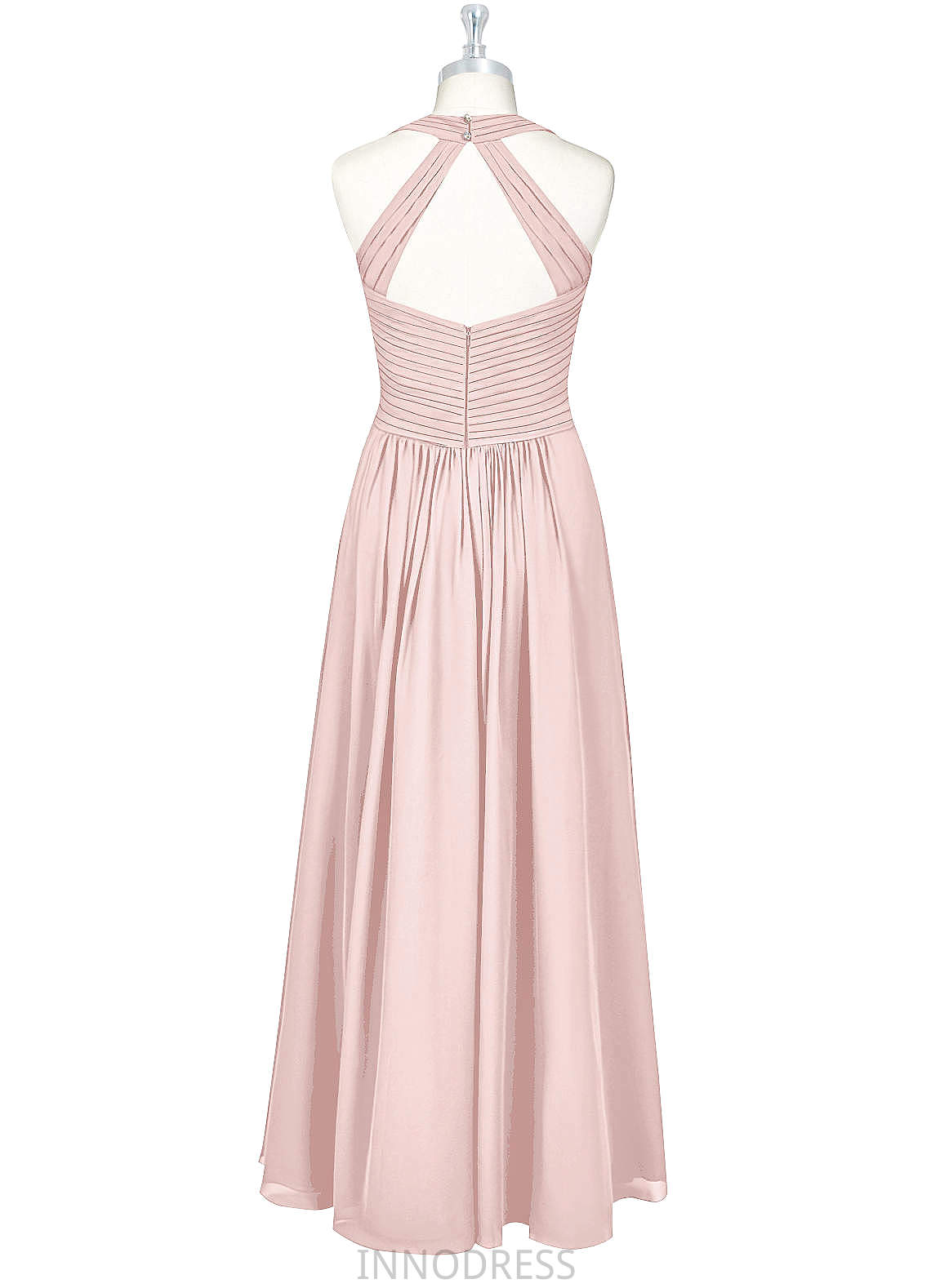 Kasey Sleeveless Natural Waist Spaghetti Staps High Low Sheath/Column Bridesmaid Dresses