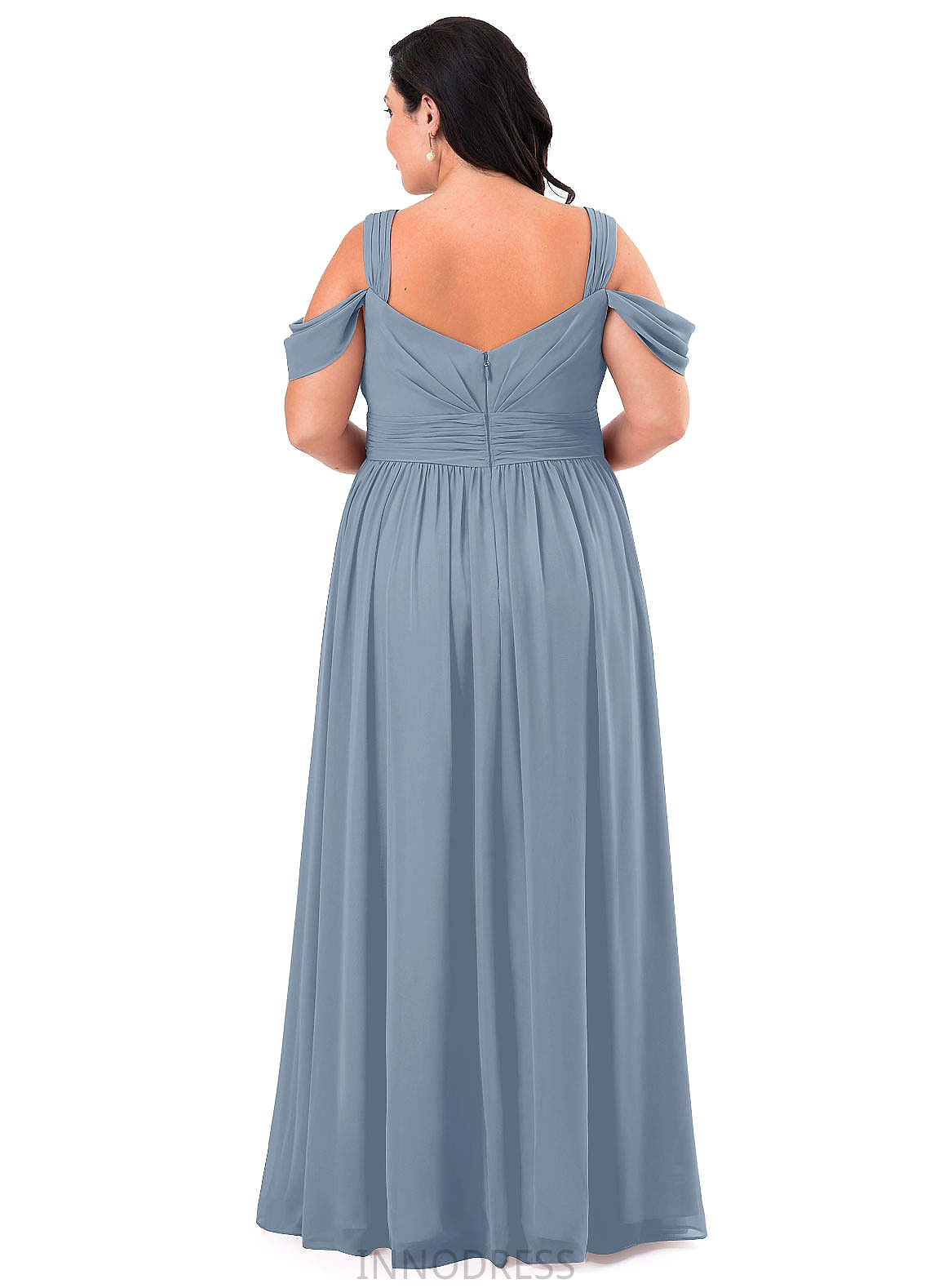 Winnie Sleeveless Floor Length A-Line/Princess Straps Natural Waist Bridesmaid Dresses