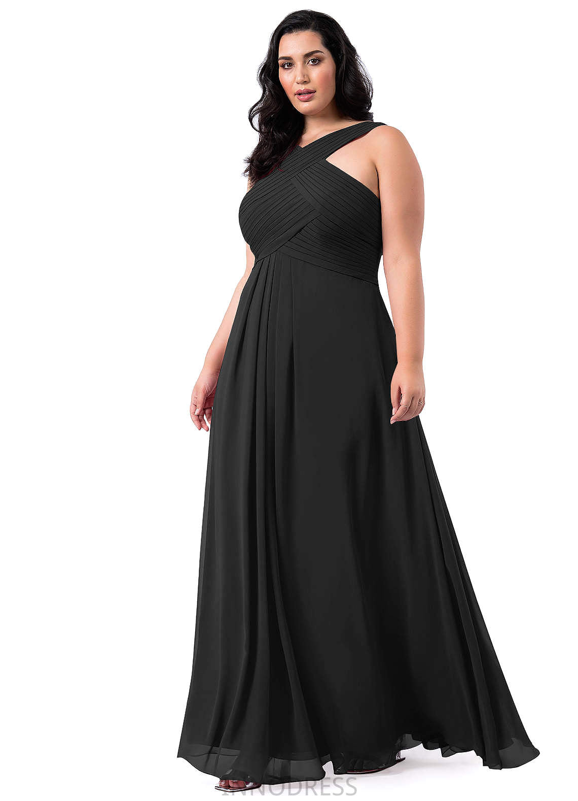 Pat Cap Sleeves A-Line/Princess Floor Length Natural Waist Bridesmaid Dresses