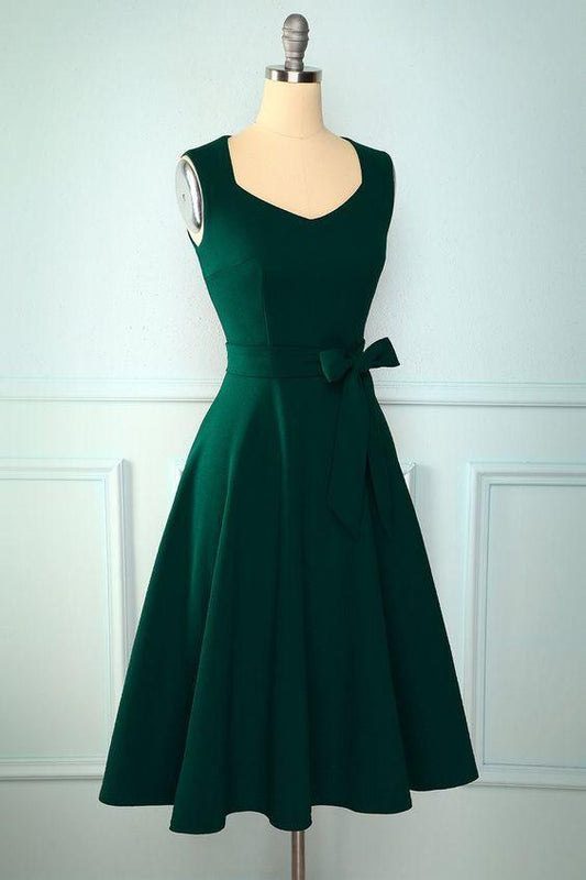 Dark Laci Homecoming Dresses Green Short 11008