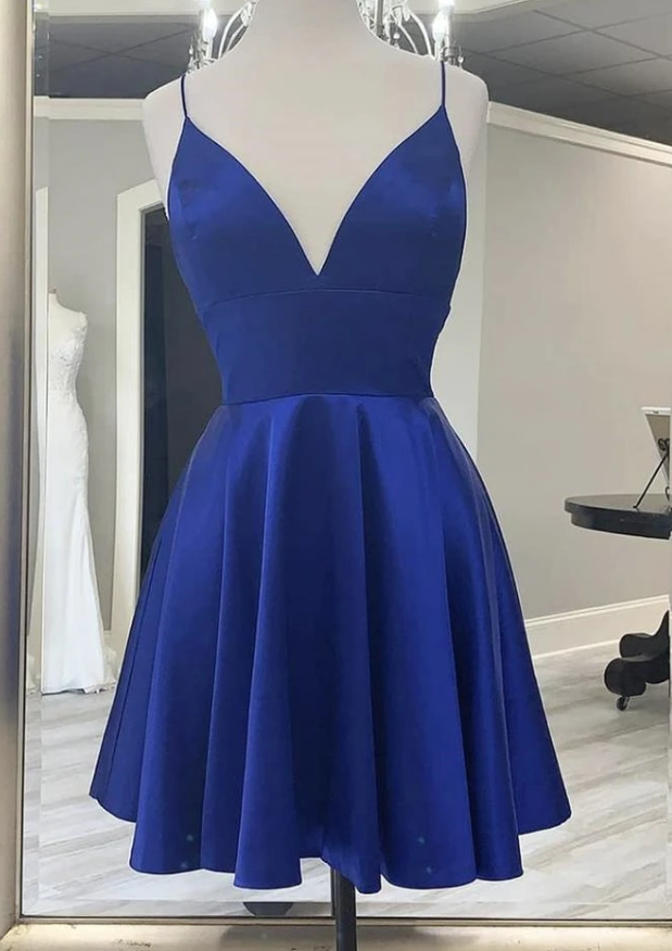 Royal Blue Mariah Homecoming Dresses Formal Graduation 11829