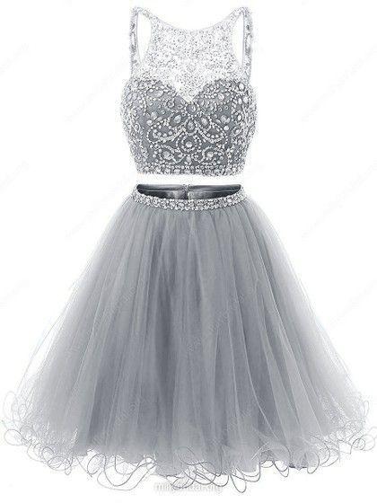 2 Piece Sparkle Sweet Homecoming Dresses Miranda 16 Dress