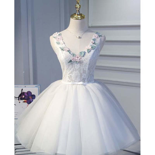 Lovely Top Ball Homecoming Dresses Kate Lace Gown Short With Appliques Princess 1529