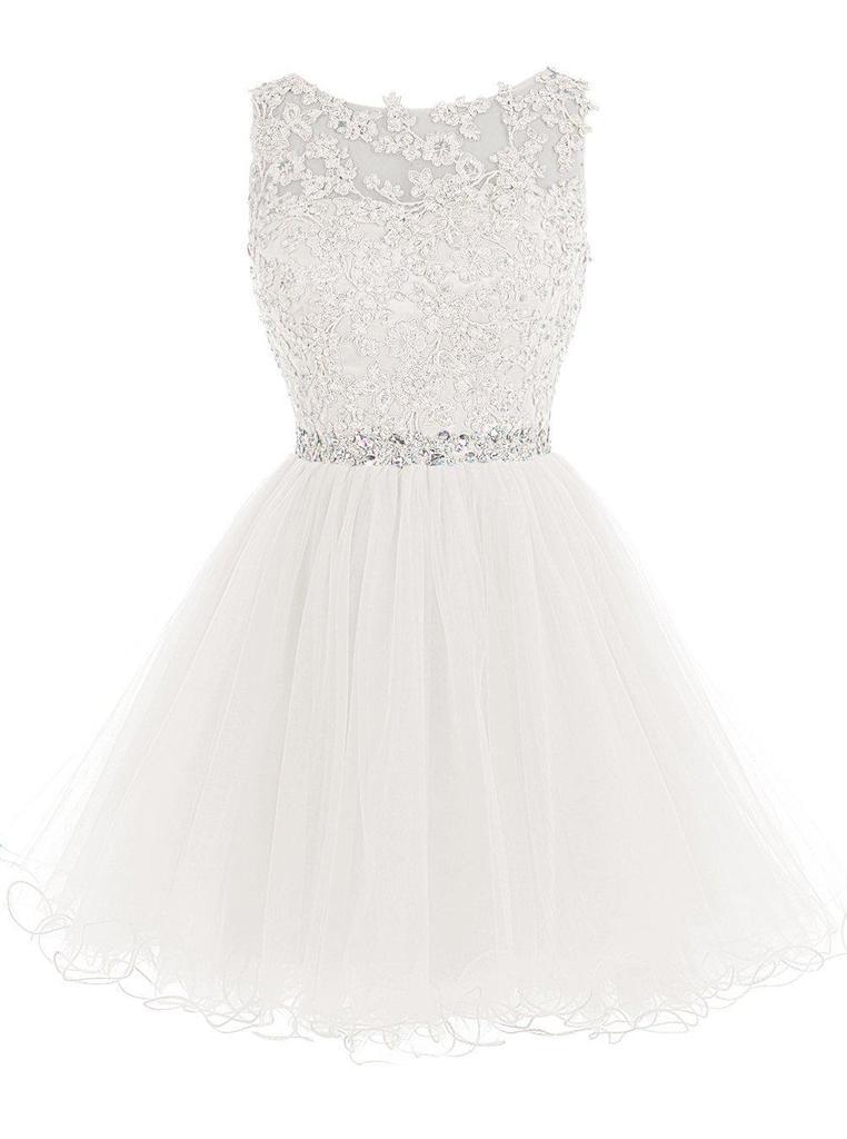 Kiersten Homecoming Dresses Short Tulle 16078