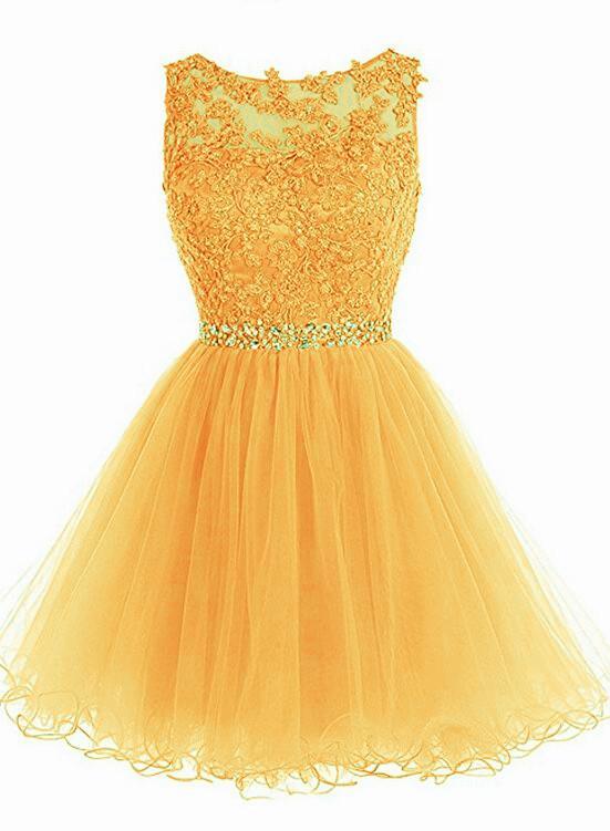 Kiersten Homecoming Dresses Short Tulle 16078